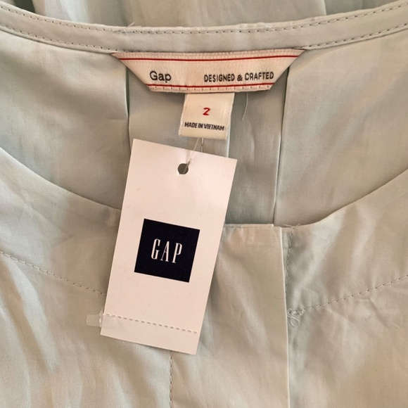 GAP Women Back Pleated Shirt Dress Size 2 - Picture 13 of 16